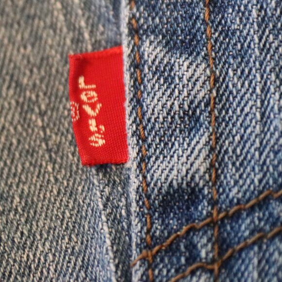 Levi's Curvy Fit Boot Leg Denim Blue Jeans Size 12 - Picture 9 of 16